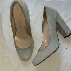 Charles David suede heels